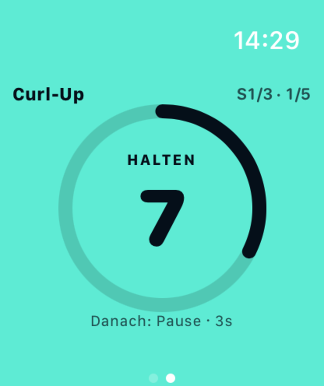 Big 3 auf der Apple Watch